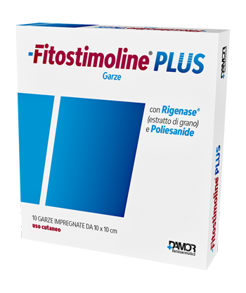 GARZA FITOSTIMOLINE PLUS 10 X 10 CM - Okfarmacia