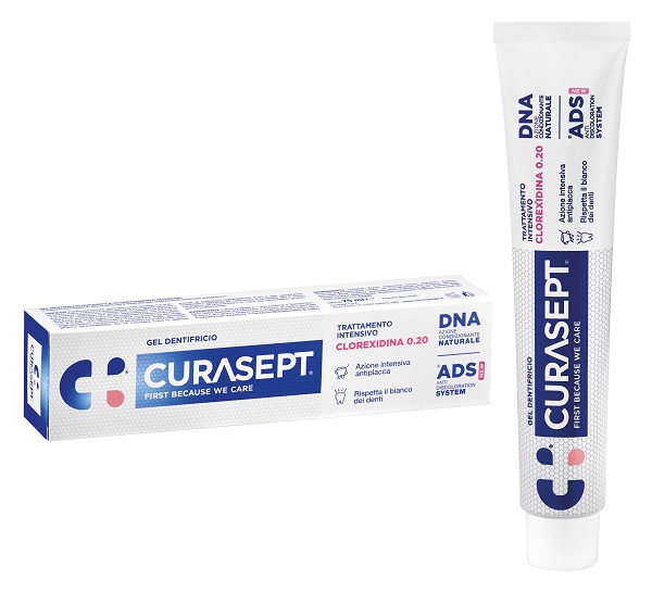 CURASEPT DENTIFRICIO 0,20 75 ML ADS+DNA - Okfarmacia