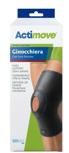 ACTIMOVE SPORTS EDITION GINOCCHIERA CON FORO ROTULEO L - Okfarmacia