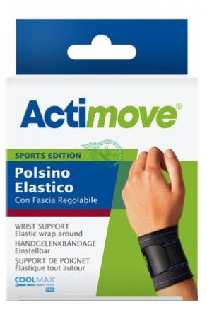 ACTIMOVE SPORTS EDITION POLSINO ELASTICO CON FASCIA REGOLABILE UNIVERSALE - Okfarmacia