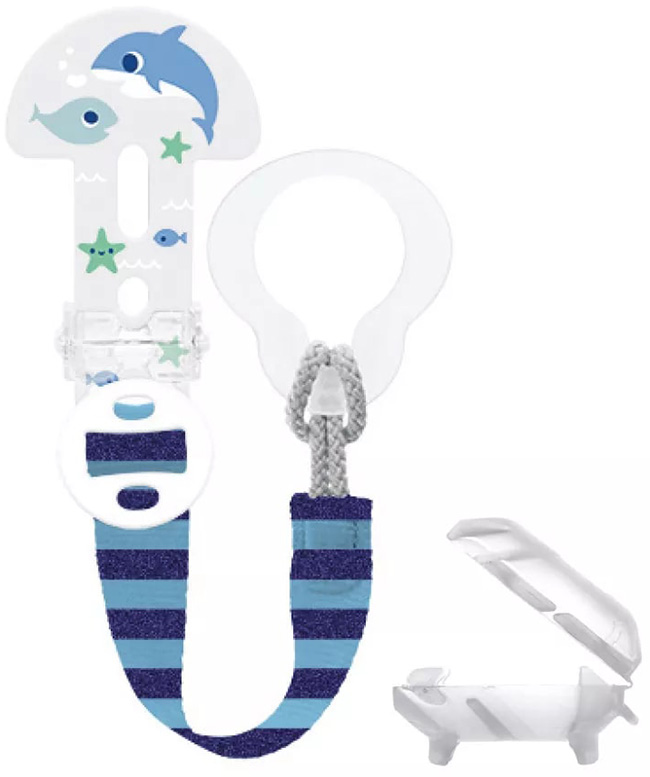 MAM CLIP IT & COVER PORTASUCCHIETTO 0+ MASCHIO - Okfarmacia