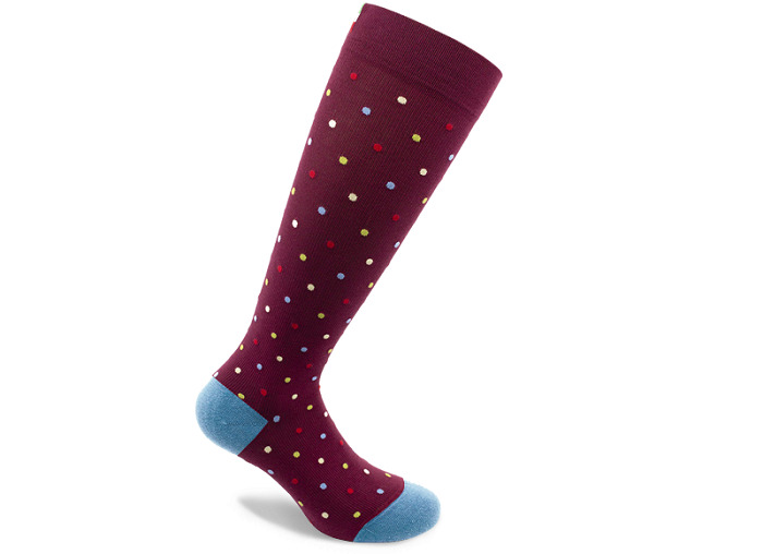 CALZA A COMPRESSIONE GRADUATA GELATO ENERGY RUBINO M 38/41 - Okfarmacia
