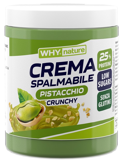 WHYNATURE CREMA SPALMABILE PISTACCHIO CRUNCHY 300 G - Okfarmacia