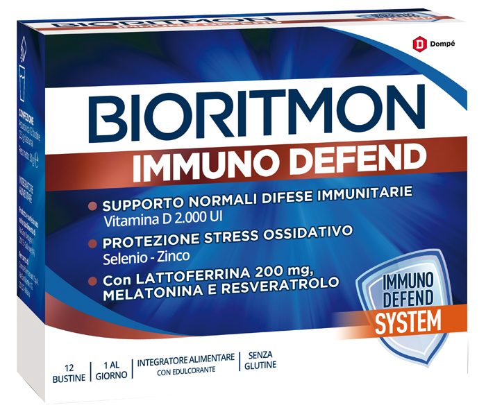 BIORITMON IMMUNO DEFEND 12 BUSTINE - Okfarmacia