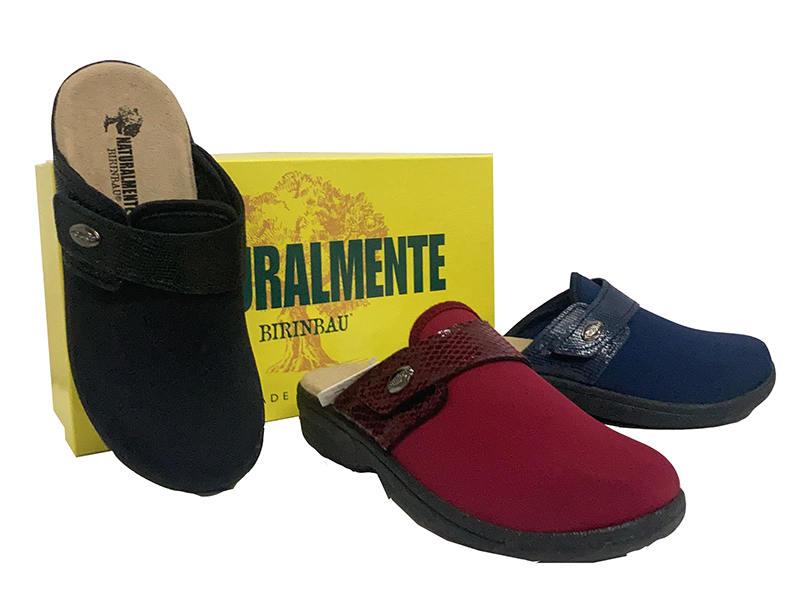 SABOT DONNA LYCRA CON VELCRO 3313 BLU 37 - Okfarmacia