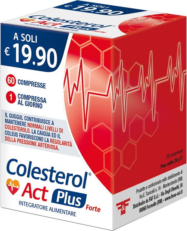 COLESTEROL ACT PLUS FORTE 60 COMPRESSE - Okfarmacia