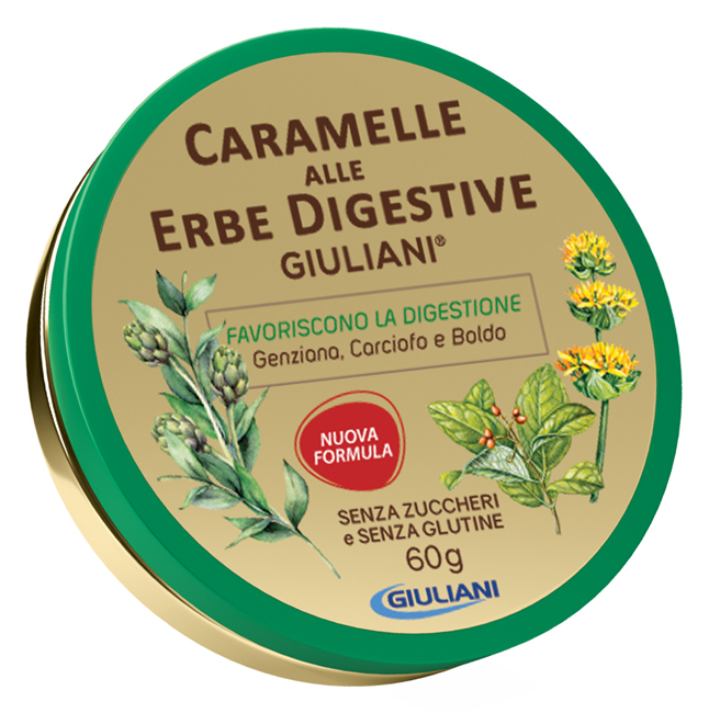 CARAMELLE DIGESTIVE SENZA ZUCCHERO NUOVA FORMULAZIONE 60 G - Okfarmacia
