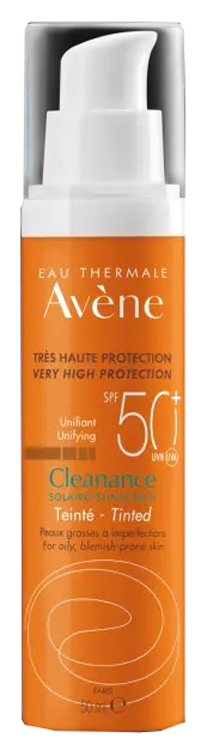 AVENE SOL CLEANANCE SPF50+ COLORATO NUOVA FORMULA 50 ML - Okfarmacia