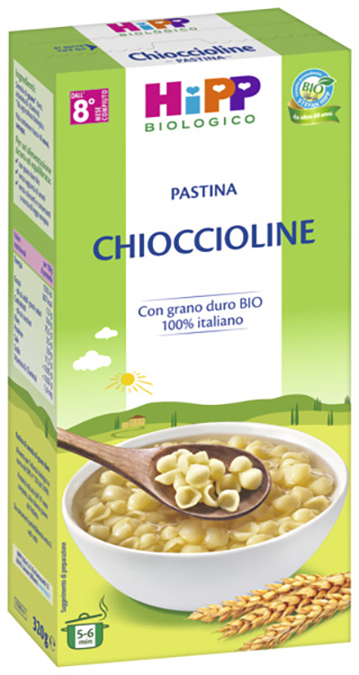 HIPP BIO PASTINA CHIOCCIOLINE 320 G - Okfarmacia
