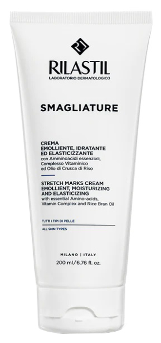 RILASTIL SMAGLIATURE CREMA EMOLLIENTE IDRATANTE ED ELASTICIZZANTE 200 ML - Okfarmacia