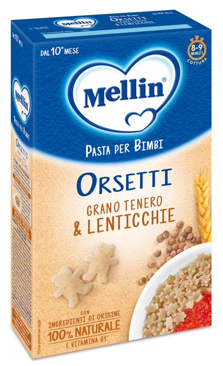 MELLIN ORSETTI CON LENTICCHIE 280 G - Okfarmacia