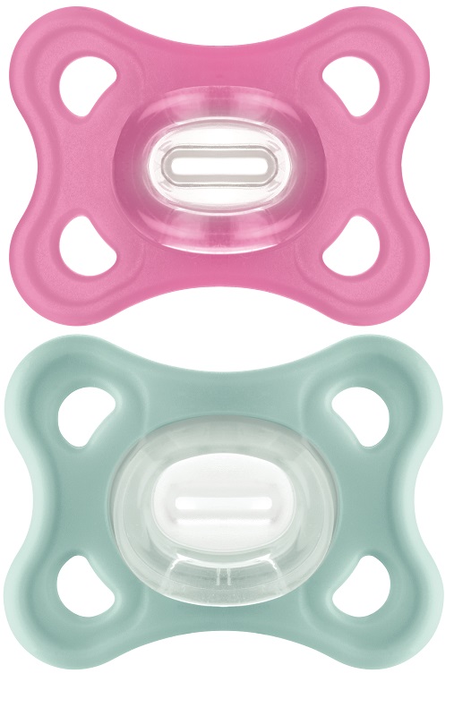 MAM COMFORT SUCCHIETTO 2-6 MESI SILICONE CONFEZIONE DOPPIA FEMMINA - Okfarmacia