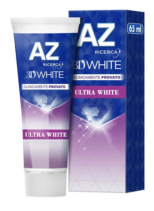 AZ 3D ULTRAWHITE DENTIFRICIO 65 ML - Okfarmacia