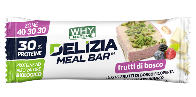 WHYNATURE DELIZIA MEAL BAR FRUTTI DI BOSCO 50 G - Okfarmacia