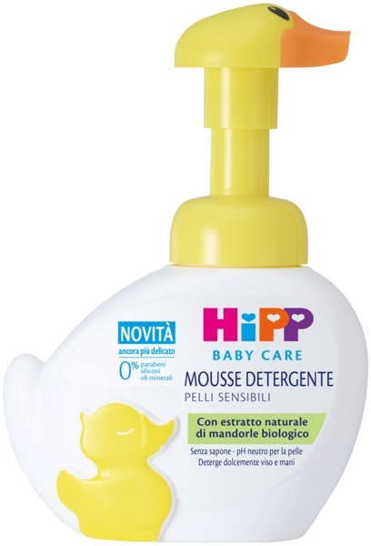 HIPP BABY CARE MOUSSE DETERGENTE PAPERELLA FUN 250 ML - Okfarmacia