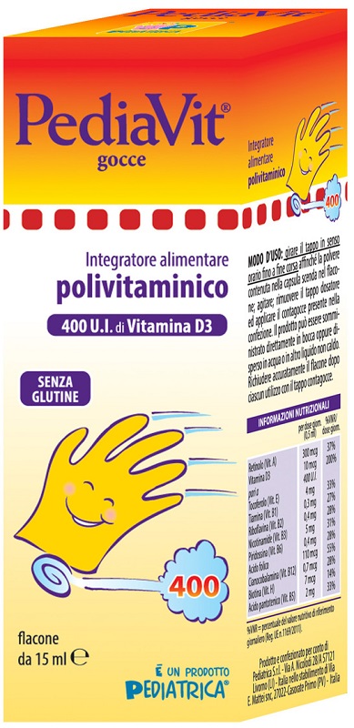 PEDIAVIT GOCCE 15 ML - Okfarmacia