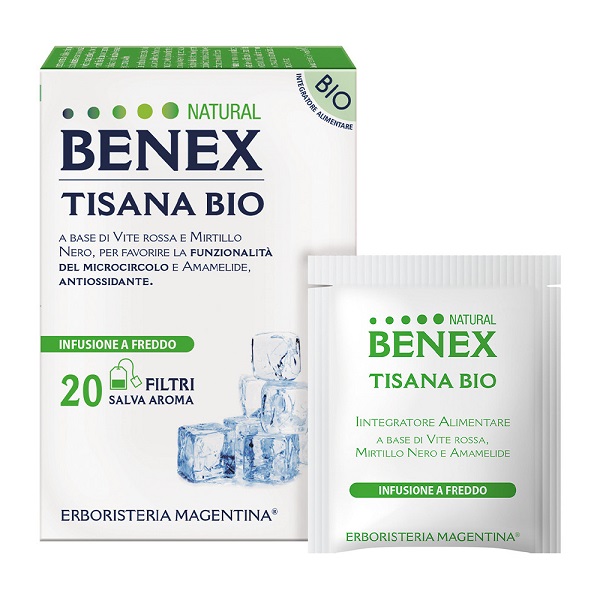 BENEX TISANA BIO FREDDA 20 FILTRI - Okfarmacia