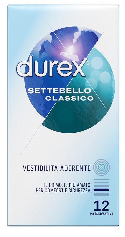 PROFILATTICO DUREX SETTEBELLO CLASSICO 12 PEZZI - Okfarmacia