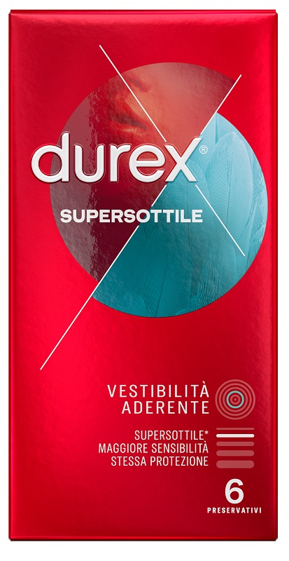 PROFILATTICO DUREX SUPERSOTTILE CLOSE FIT 6 PEZZI - Okfarmacia