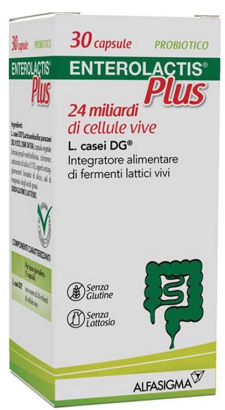 ENTEROLACTIS PLUS 30 CAPSULE - Okfarmacia