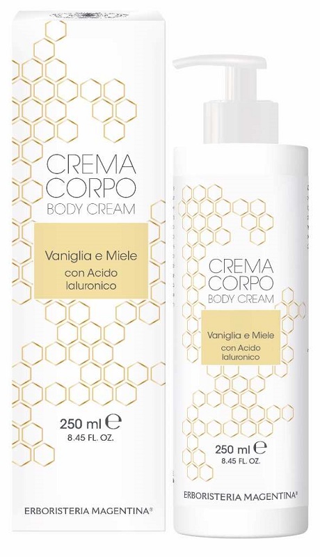CREMA CORPO VANIGLIA E MIELE 250 ML - Okfarmacia