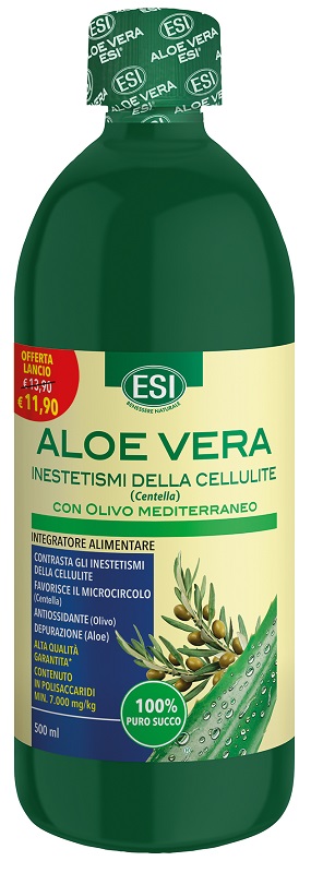 ESI ALOE VERA CELLULITE OLIVO SUCCO 500 ML - Okfarmacia
