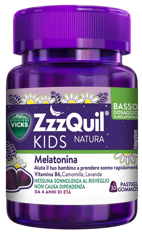 VICKS ZZZQUIL KIDS NATURA 30 PASTIGLIE GOMMOSE - Okfarmacia