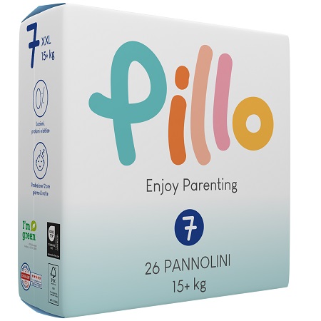 PILLO ENJOY PANNOLINI XXL 15+ KG TAGLIA 7 26 PEZZI - Okfarmacia