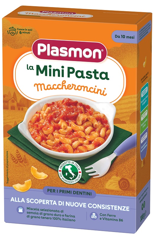PLASMON PASTA MACCHERONCINI 300 G - Okfarmacia